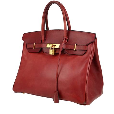 hermes birkin 35cm burgundy box leather|hermes birkin 35 blue.